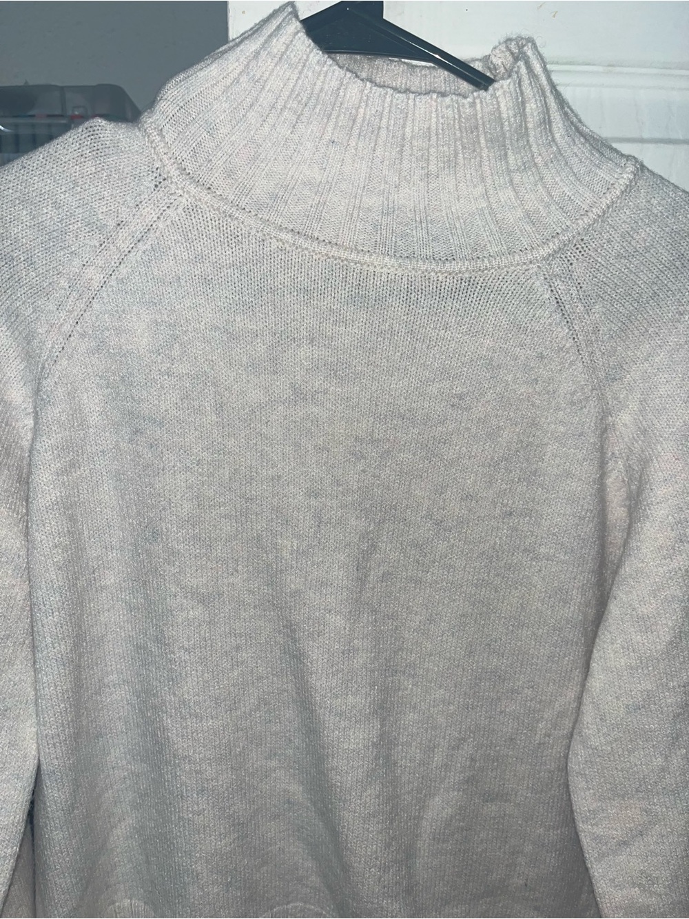 Truth Cream Ribbed Cowl Neck Sweater - Picture 2 of 4